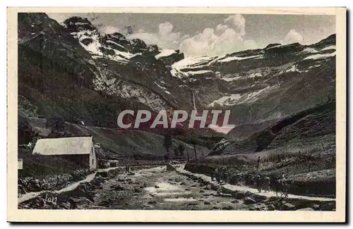 Gavarnie Cartes postales Le cirque et le Gave