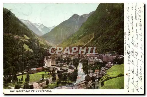 Cartes postales Vue generale de CAuterets