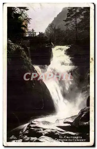 CAuterets Ansichtskarte AK Cascade du Cerisey