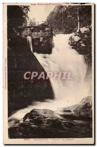 CAuterets Cartes postales Cascade de Cerisey