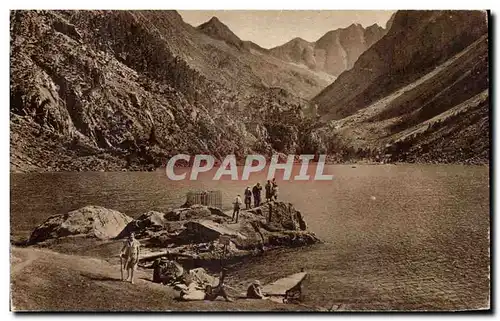 CAuterets Cartes postales Le lac de Gaube