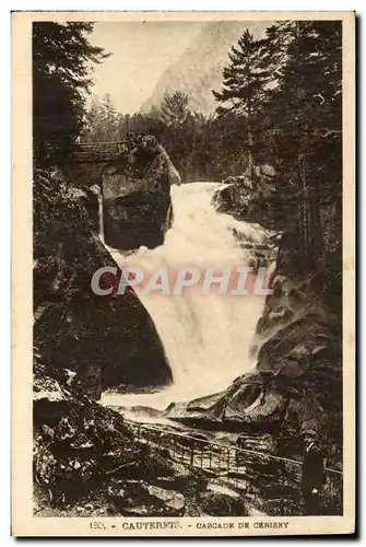 CAuterets Cartes postales Cascade de CErisey