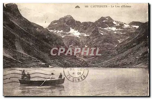 CAuterets Cartes postales Le lac d&#39Estom