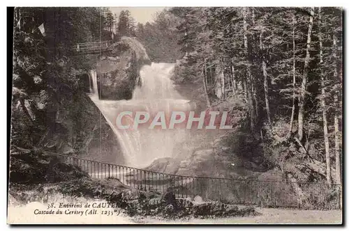 Environs de CAuterets Cartes postales Cascade du Cerisey