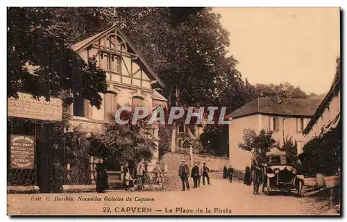 CApvern les Bains Cartes postales Place de la Poste
