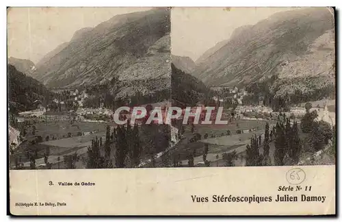 Cartes postales Vues stereoscopiques Julien DAmoy Vallee de Gedre