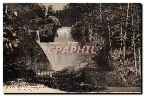 Ansichtskarte AK Cauterets Cascade du Cerisey