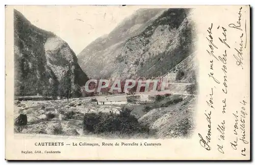 Cartes postales CAuterets Le colimacon Route de Pierrefitte a CAuterets