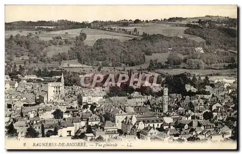 Bagneres de Bigorre - Vue Generale - Cartes postales