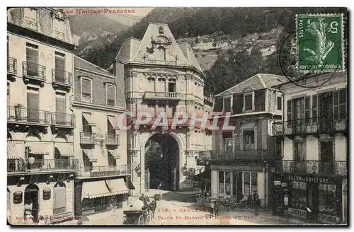 Cauterets - Plac de St Martin Cartes postales