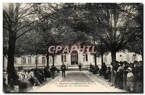 Capvern Cartes postales Esplanade de l&#39etablissement