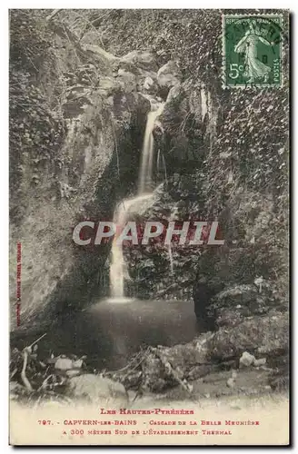 Capvern Cartes postales Cascade de la belle meuniere