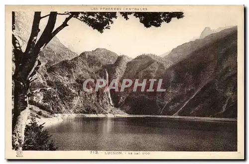Luchon Cartes postales Le lac d'Oo