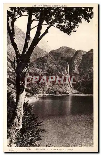 Luchon Cartes postales Un coin du lac d'Oo