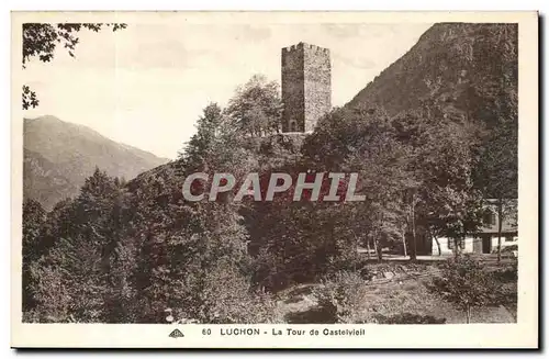 Luchon Cartes postales La tour de CAstelvieil