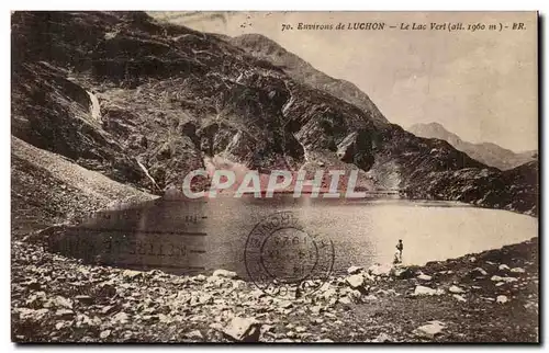 Ansichtskarte AK Environs de Luchon Le lac vert (1960m)