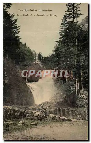 Ansichtskarte AK Cauterets Cascade du Cerisey