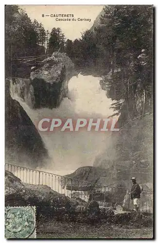 Cartes postales Cauterets Cascade du Cerisey