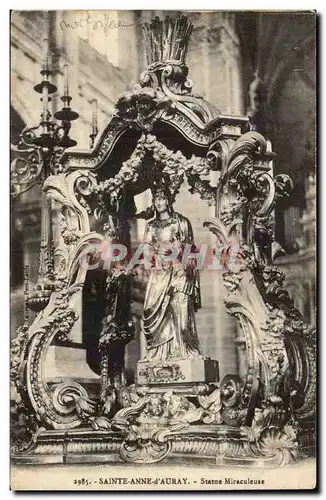 Saint Anne d'Auvray Cartes postales Statue miraculeuse