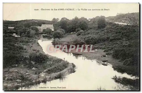 Environs de Saint Anne d&#39Auvray Ansichtskarte AK La vallee aux environs de Brech