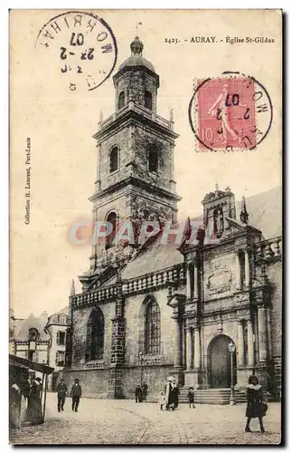 Saint Anne d'Auvray Cartes postales Eglise St Gildas