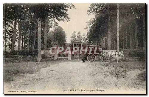 Auray Cartes postales Le champ des Martyrs