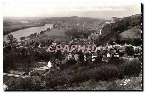 La Roche Guyon Ansichtskarte AK Vue generale et vallee de la Seine vers Bonnieres