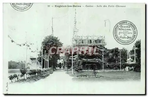 Enghien les Bains Cartes postales Casino SAlle des Petits chevaux