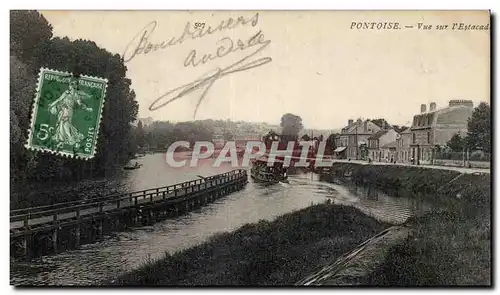 Pontoise Cartes postales Vue sur l'estacade
