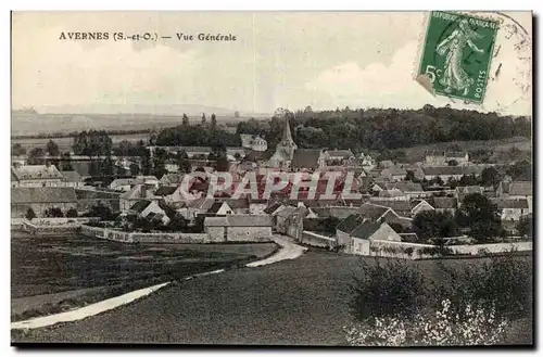 Avernes Cartes postales Vue generale