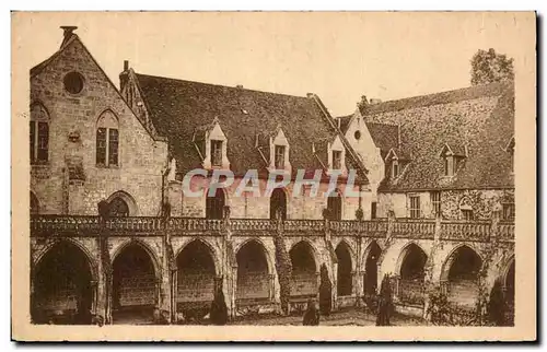 Abbaye de Royaumont Cartes postales Asnieres sur Oise Cloitre (angle Sud Ouest)