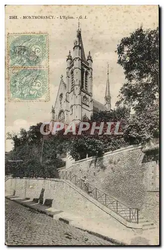 Montmorency Cartes postales L'eglise