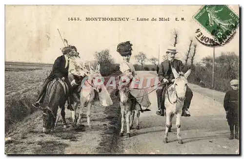 Montmorency Ansichtskarte AK Lune de mile (ane donkey) TOP