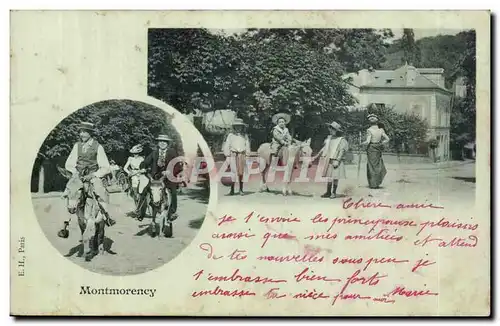 Montmorency Cartes postales Ane donkey