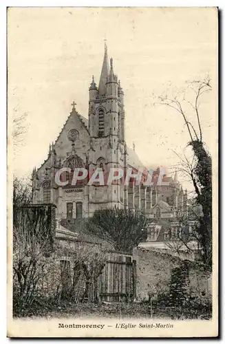 Montmorency Cartes postales L'eglise Saint martin