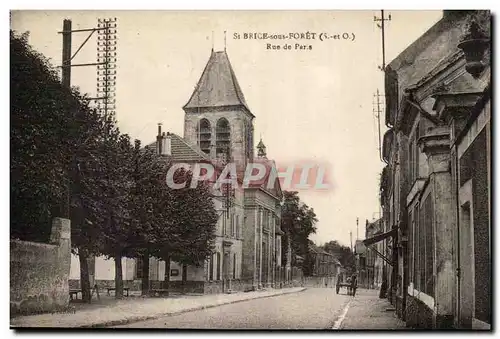 St Brice sous Foret Ansichtskarte AK Rue de Paris