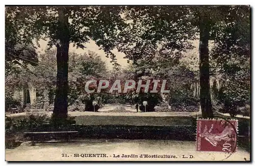 St quentin Cartes postales Le jardin d&#39horticulture