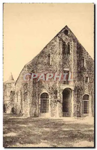 Ansichtskarte AK Abbaye de Royaumont Asnieres sur Oise Pignon (cote Est)