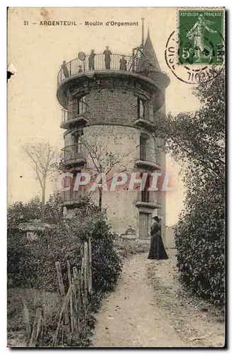 Argenteuil Cartes postales Moulin d'Orgemont