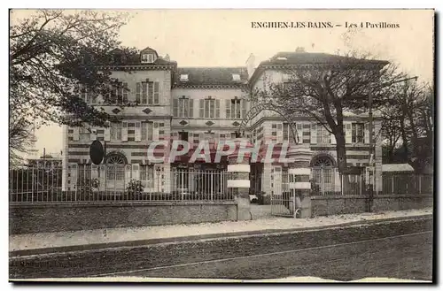 Enghien les Bains Cartes postales les 4 pavillons