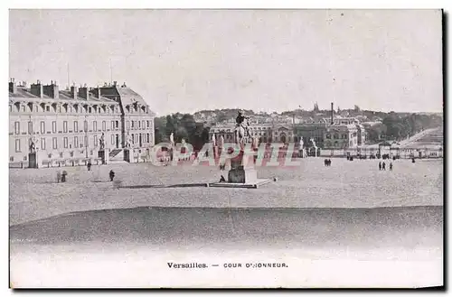 Versailles Cartes postales Cour d&#39honneur