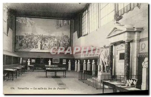 Versailles Cartes postales La salle du jeu de paume