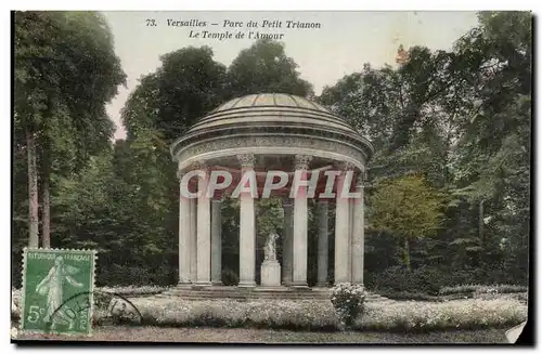 Versailles Ansichtskarte AK Parc du Petit Trianon Le temple de l&#39amour