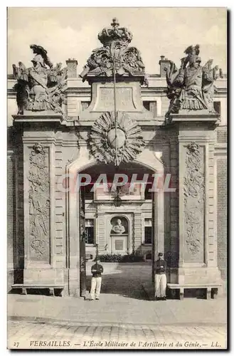 Versailles Cartes postales L&#39ecole militaire de l&#39artillerie et du genie