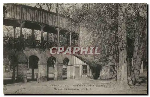 Versailles Ansichtskarte AK Hameau du petit TRianon Maison du seigneur