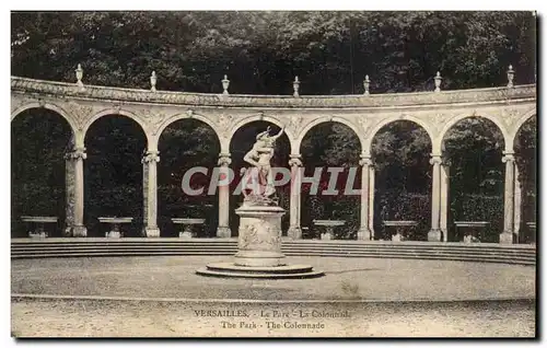 Versailles Ansichtskarte AK Le parc La colonnade