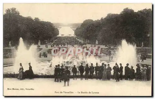 Versailles Cartes postales Parc Le bassin de Latone