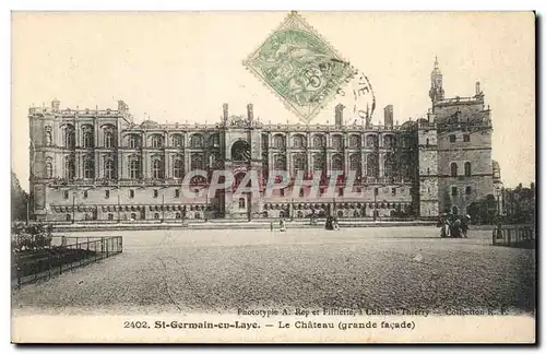 Saint Germain en Laye Cartes postales Le chateau (grande facade)