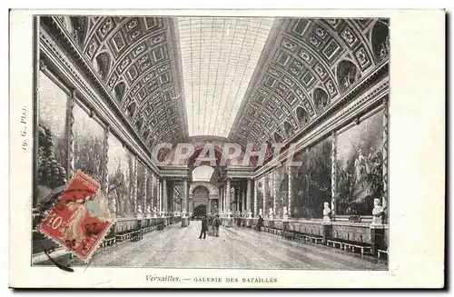 Versailles Cartes postales Galerie des batailles