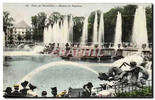 Parc de Versailles Cartes postales Bassin de Neptune